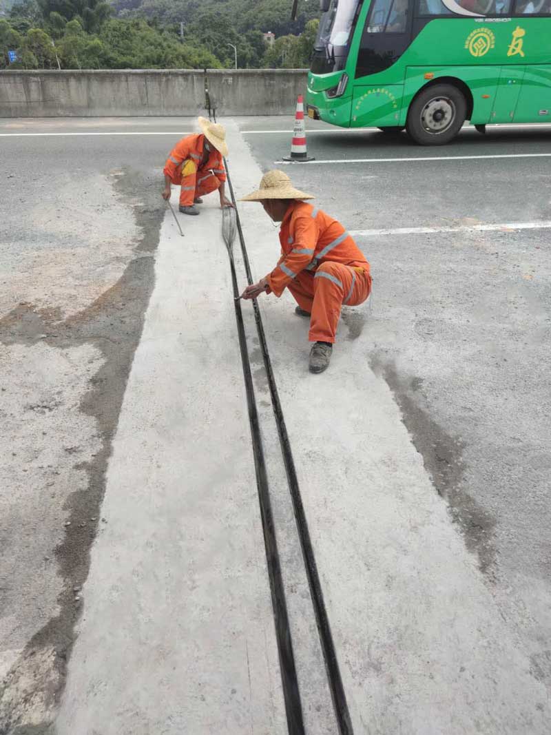 伸縮縫更換施工圖